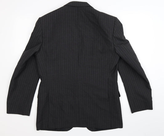Mens UK Size 40 House of Fraser Regular Black Suit Jacket