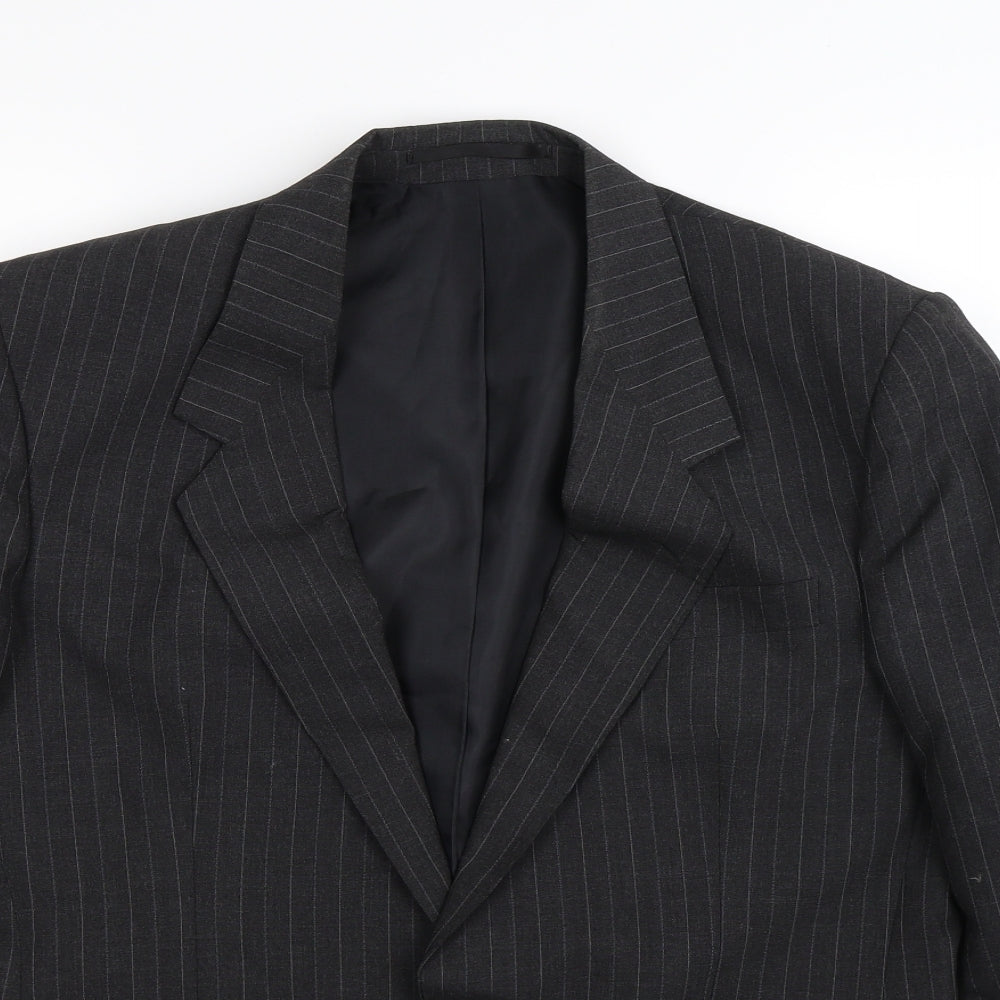 Mens UK Size 40 House of Fraser Regular Black Suit Jacket