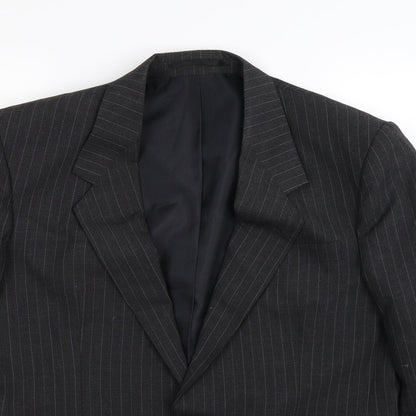 Mens UK Size 40 House of Fraser Regular Black Suit Jacket