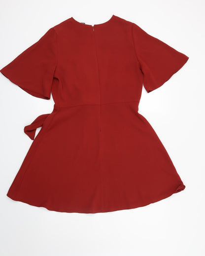 Primark Womens Red   Fit & Flare  Size 12