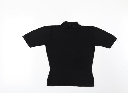 BHS Womens Black   Pullover Jumper Size 10