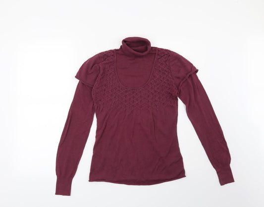 Monsoon Womens Red   Pullover Jumper Size 8
