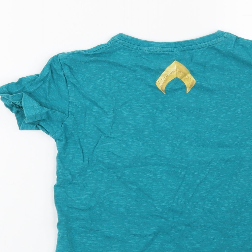 NEXT Boys Blue   Basic T-Shirt Size 6 Years  - Justice League