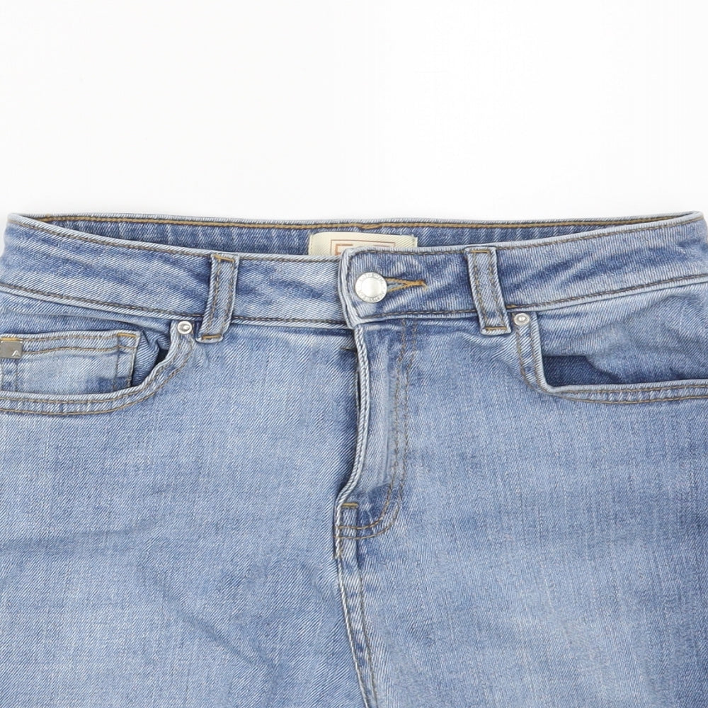F&F Womens Blue   Cut-Off Shorts