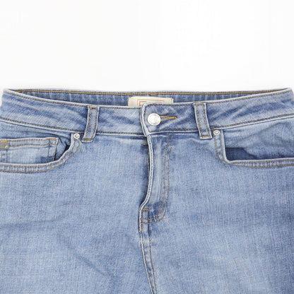 F&F Womens Blue   Cut-Off Shorts