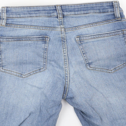 F&F Womens Blue   Cut-Off Shorts