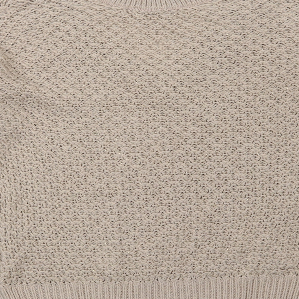 NEXT Womens Beige   Pullover Jumper Size S