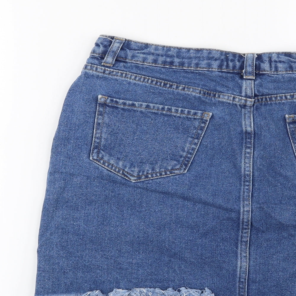 Womens UK Size 12 Preworn Mini  Skirt