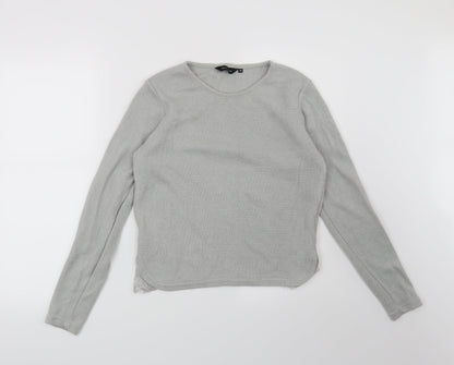 New Look Womens Grey   Pullover Sweatshirt Size 8