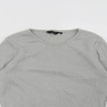 New Look Womens Grey   Pullover Sweatshirt Size 8