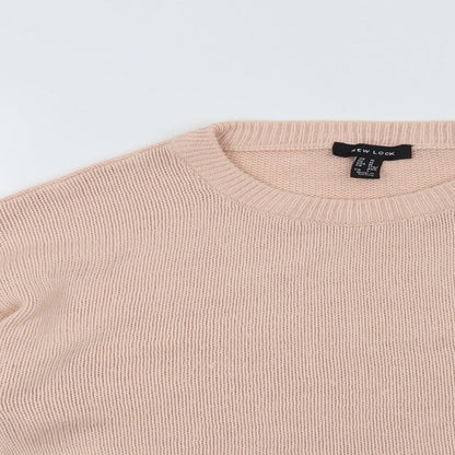 New Look Womens Pink   Pullover Jumper Size M