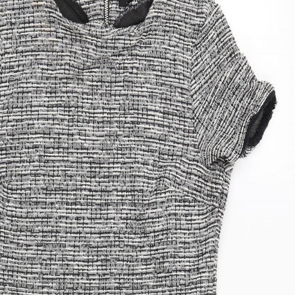 New Look Womens Black Geometric  Shift  Size 10