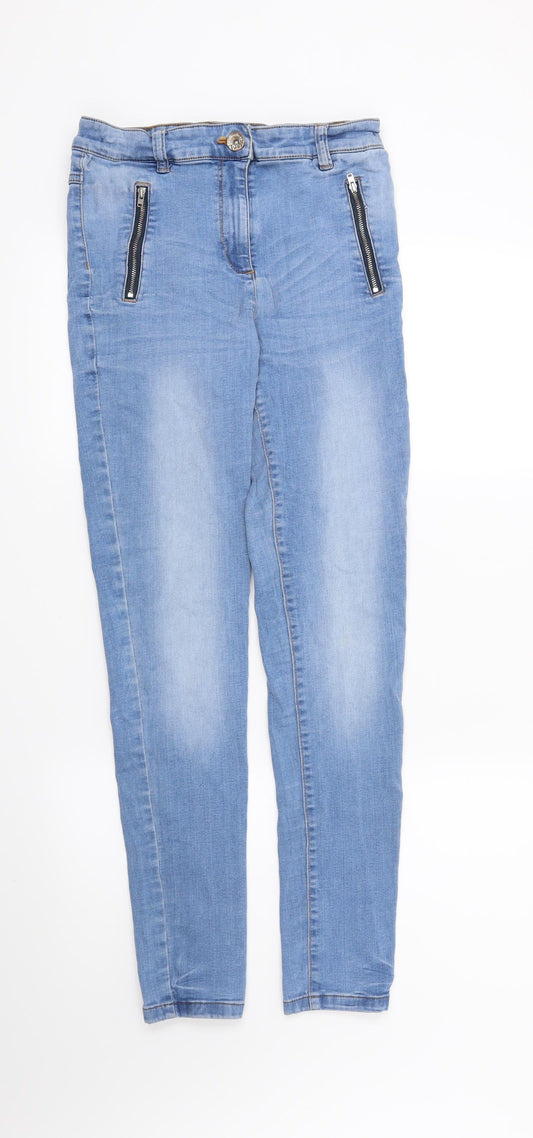 NEXT Womens Blue   Skinny Jeans Size 28 in L29 in