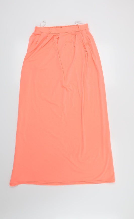 Atmosphere Womens Orange   Maxi Skirt Size 8