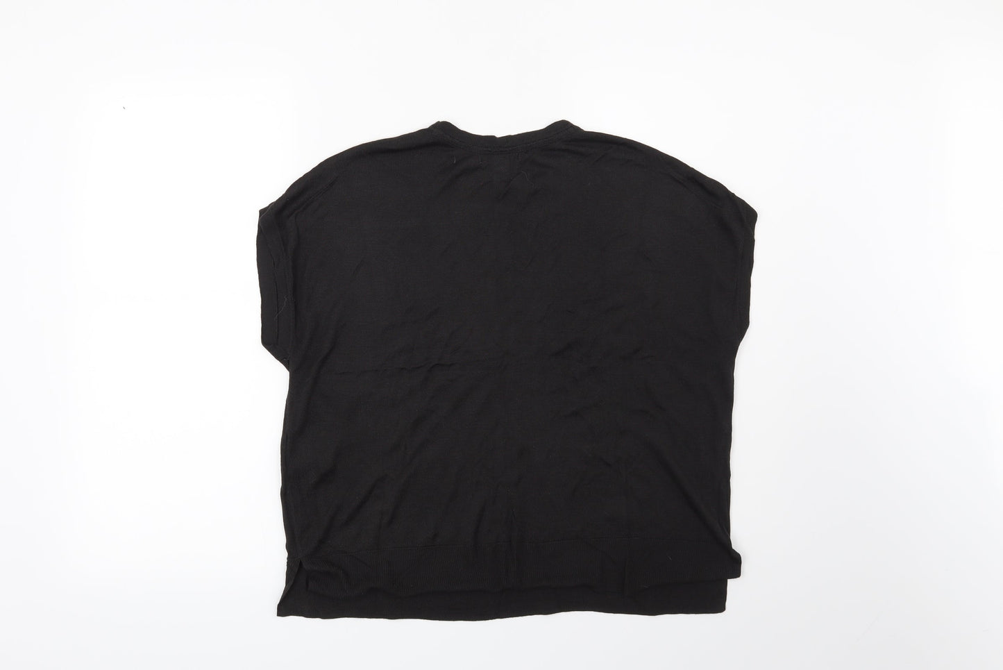 H&M Womens Black   Pullover Jumper Size S