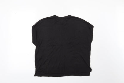 H&M Womens Black   Pullover Jumper Size S