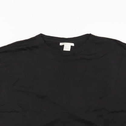 H&M Womens Black   Pullover Jumper Size S