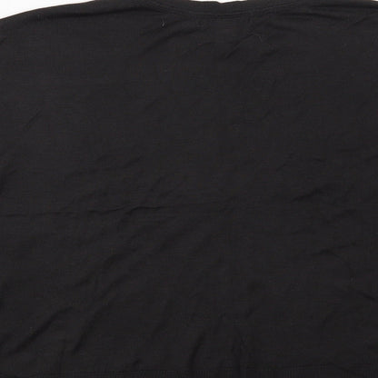 H&M Womens Black   Pullover Jumper Size S