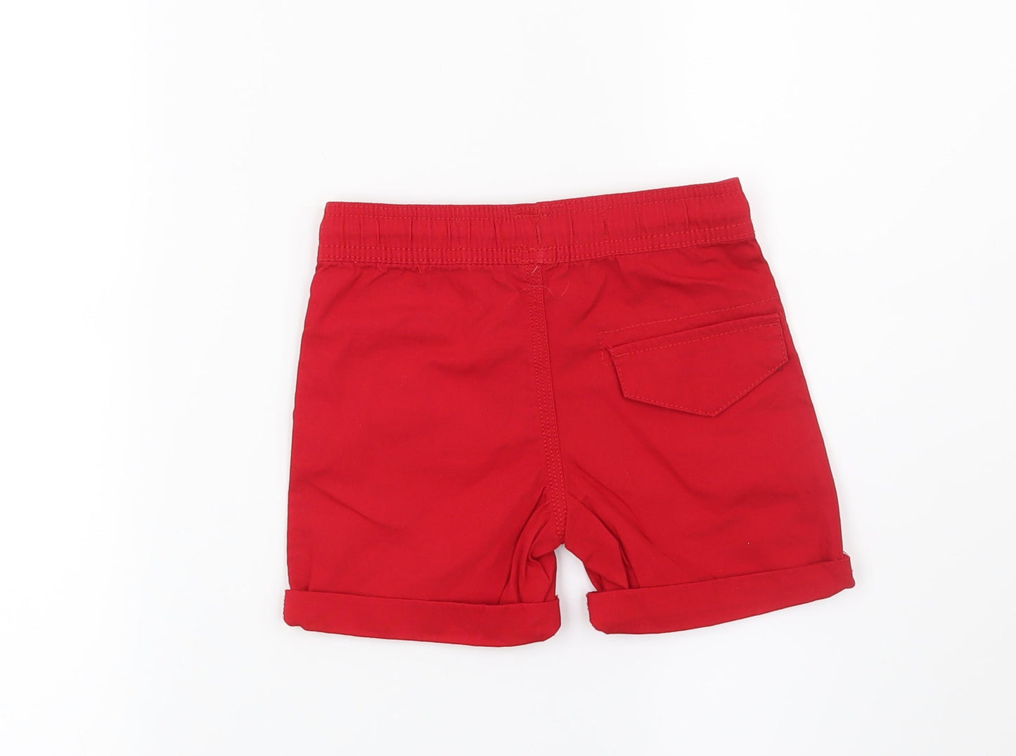 DENIM CO Boys Red   Chino Shorts Size 2-3 Years