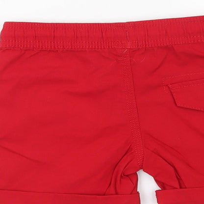 DENIM CO Boys Red   Chino Shorts Size 2-3 Years
