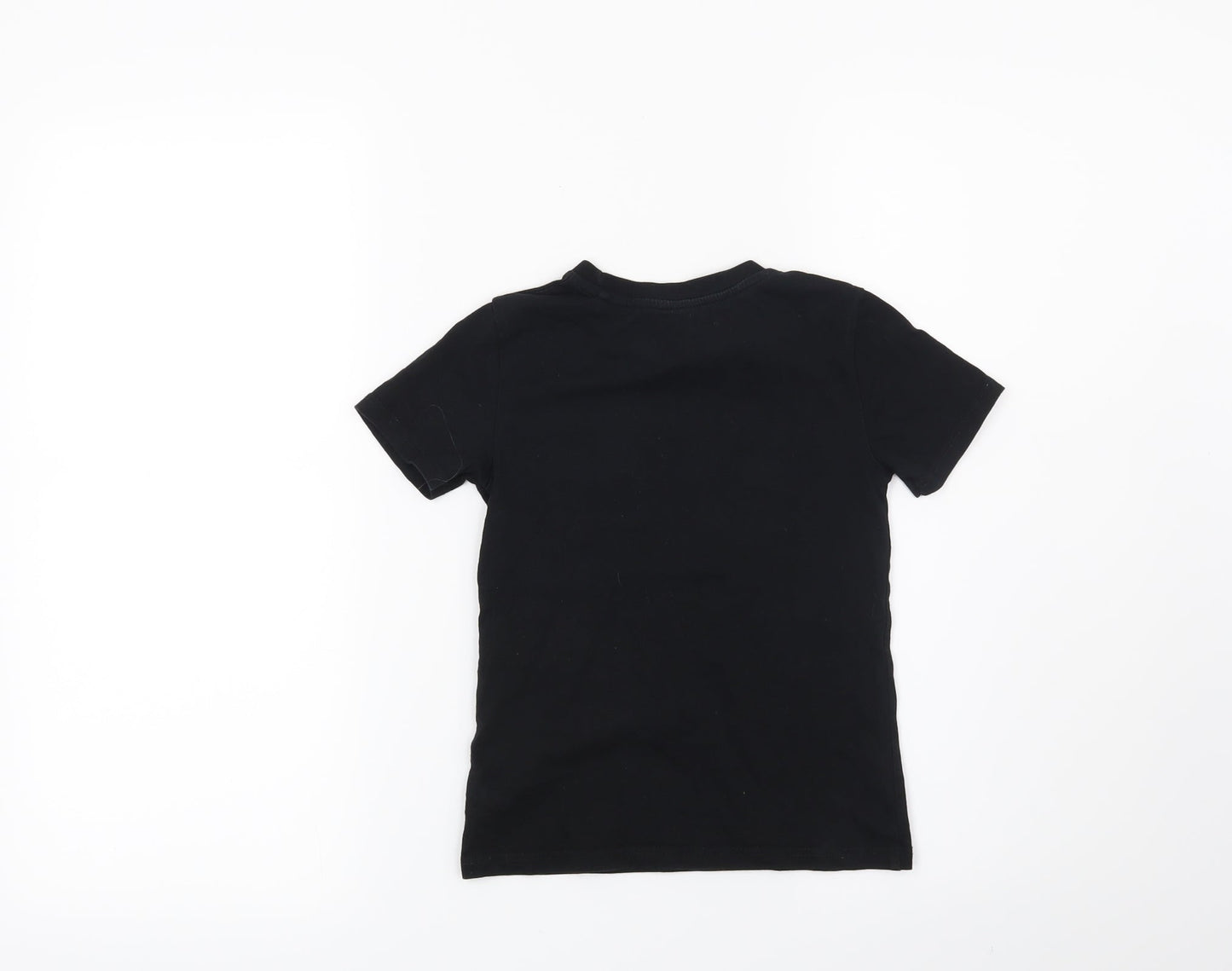 River Island Boys Black   Basic T-Shirt Size 3-4 Years  - London New York