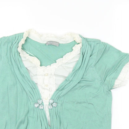 Marks & Spencer Womens Green   Tunic Jumper Size 14
