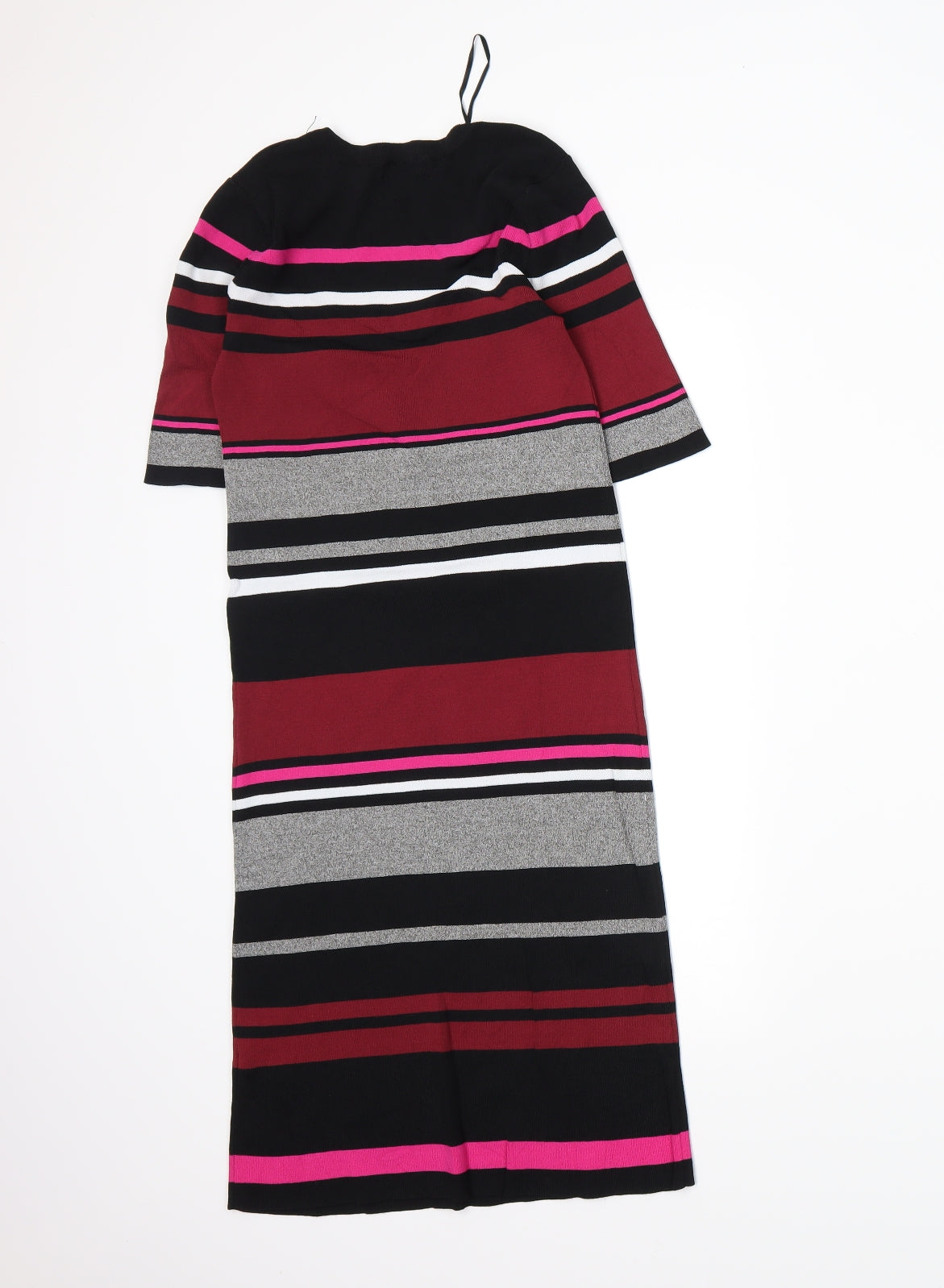 newlook Womens Black Striped  Jumper Dress  Size M