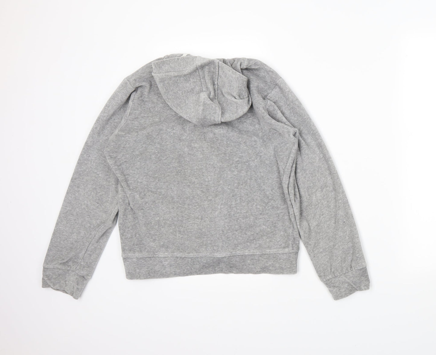edge Girls Grey   Full Zip Hoodie Size 11-12 Years