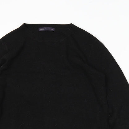 Marks & Spencer Womens Black   Tunic Jumper Size 8