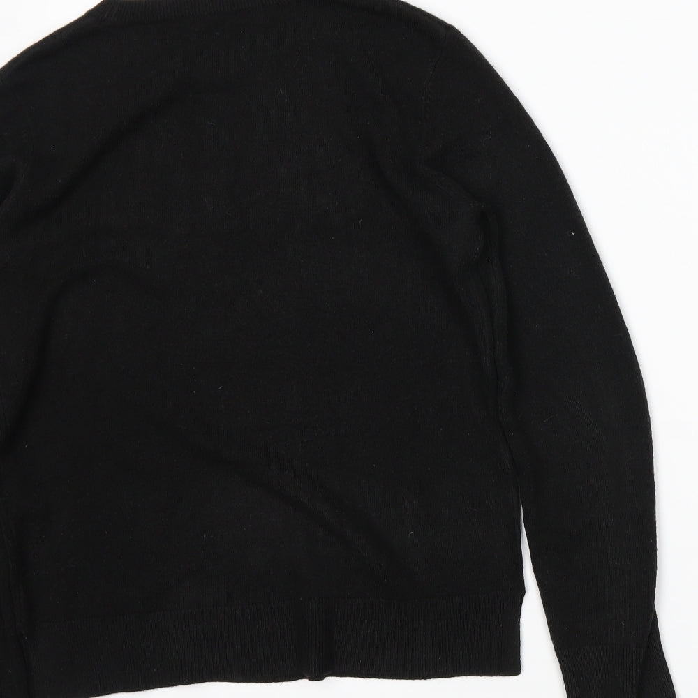 Marks & Spencer Womens Black   Tunic Jumper Size 8