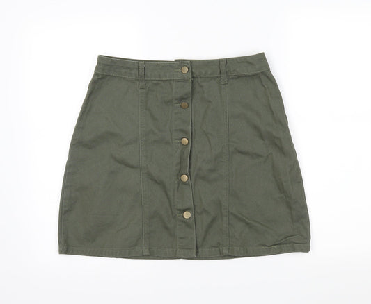 Papaya Womens Green   Straight & Pencil Skirt Size 12