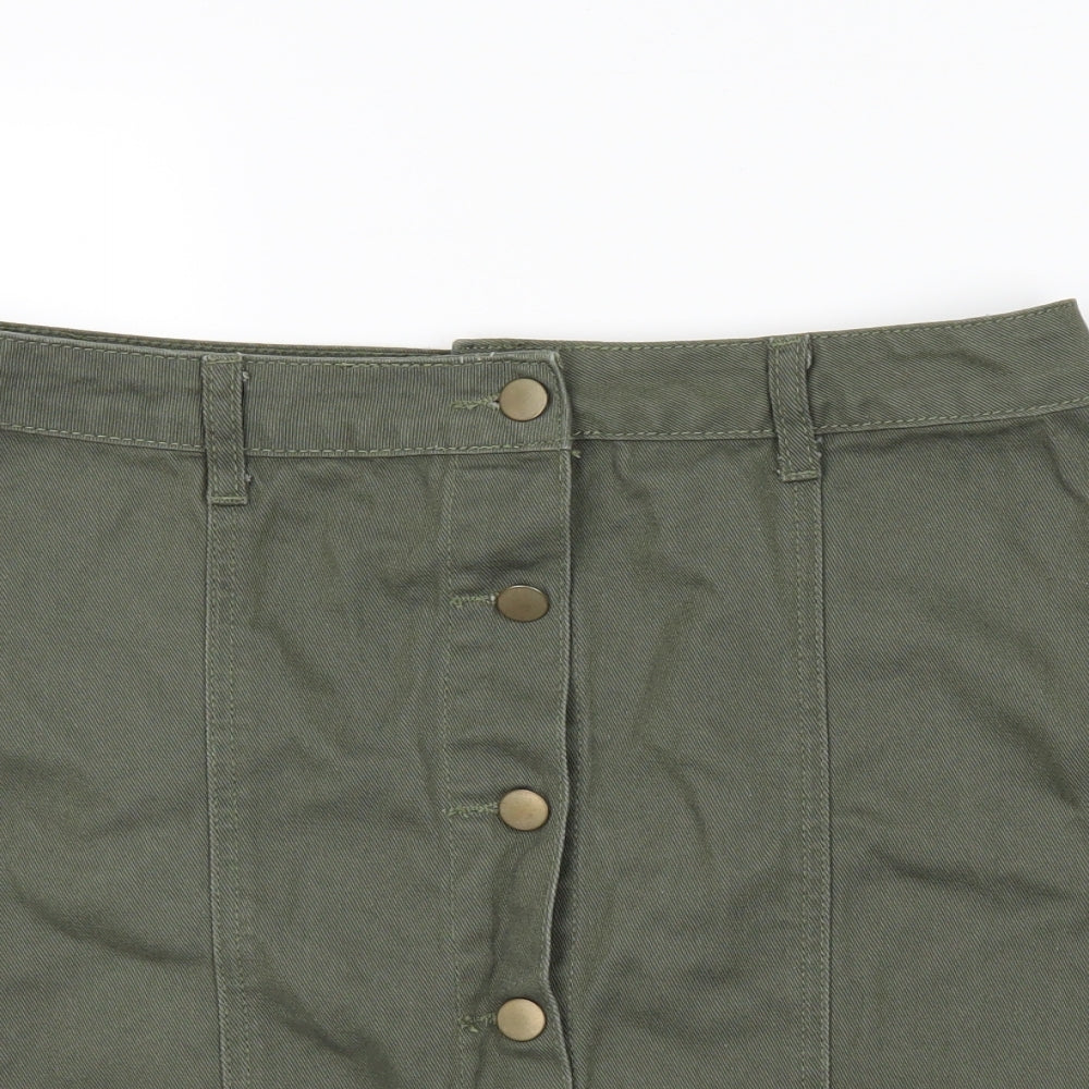 Papaya Womens Green   Straight & Pencil Skirt Size 12