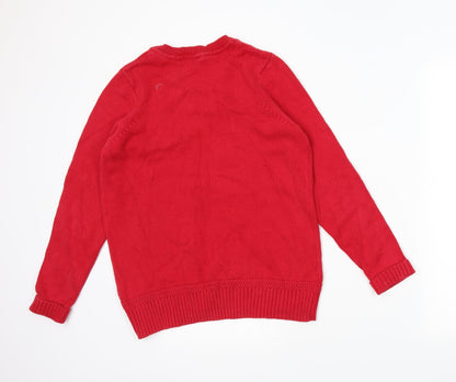 BHS Womens Red   Pullover Jumper Size 14