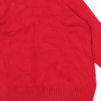 BHS Womens Red   Pullover Jumper Size 14