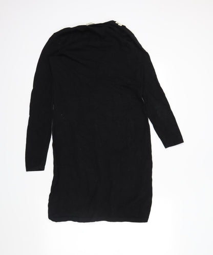 minsoon Womens Black   Tunic Jumper Size S