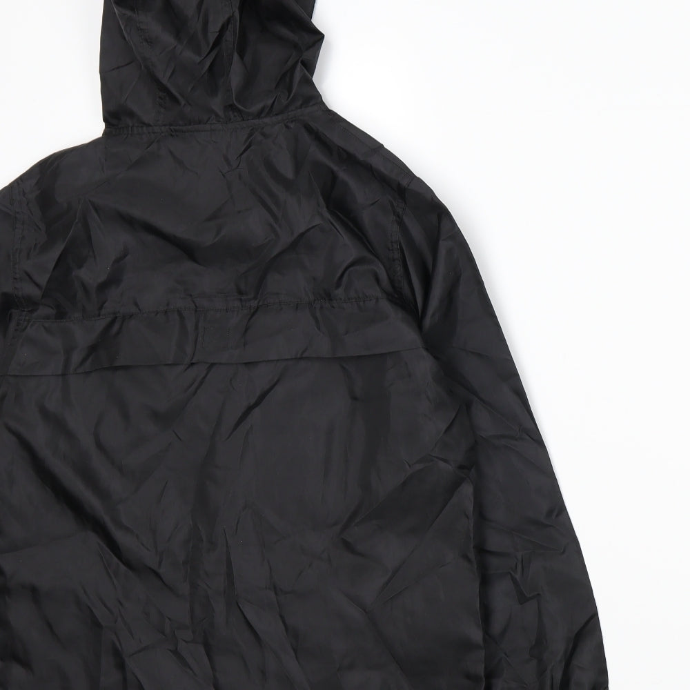 TU Boys Black   Rain Coat Coat Size 9-10 Years