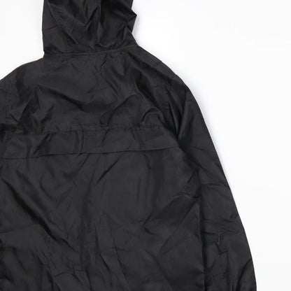 TU Boys Black   Rain Coat Coat Size 9-10 Years
