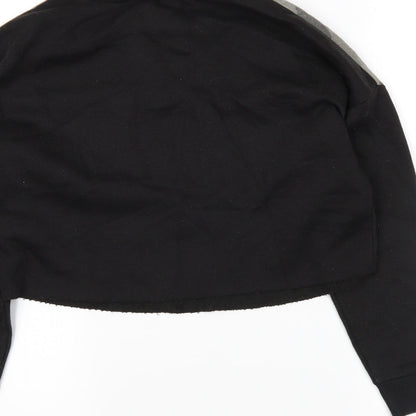 newlook Girls Black Camouflage  Pullover Sweatshirt Size 10-11 Years