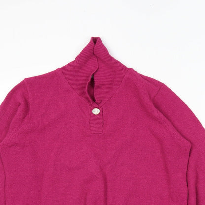 Honor Womens Pink   Pullover Jumper Size S