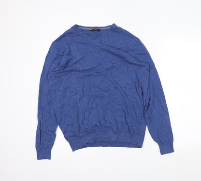 George Mens Blue   Pullover Jumper Size XL
