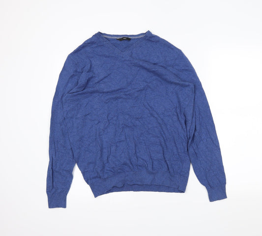 George Mens Blue   Pullover Jumper Size XL