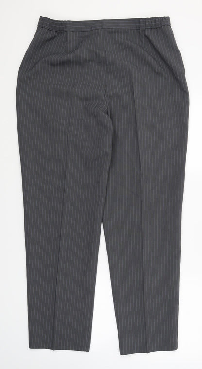 Womens UK Size 16 Slimma Regular Fit  Grey Trousers
