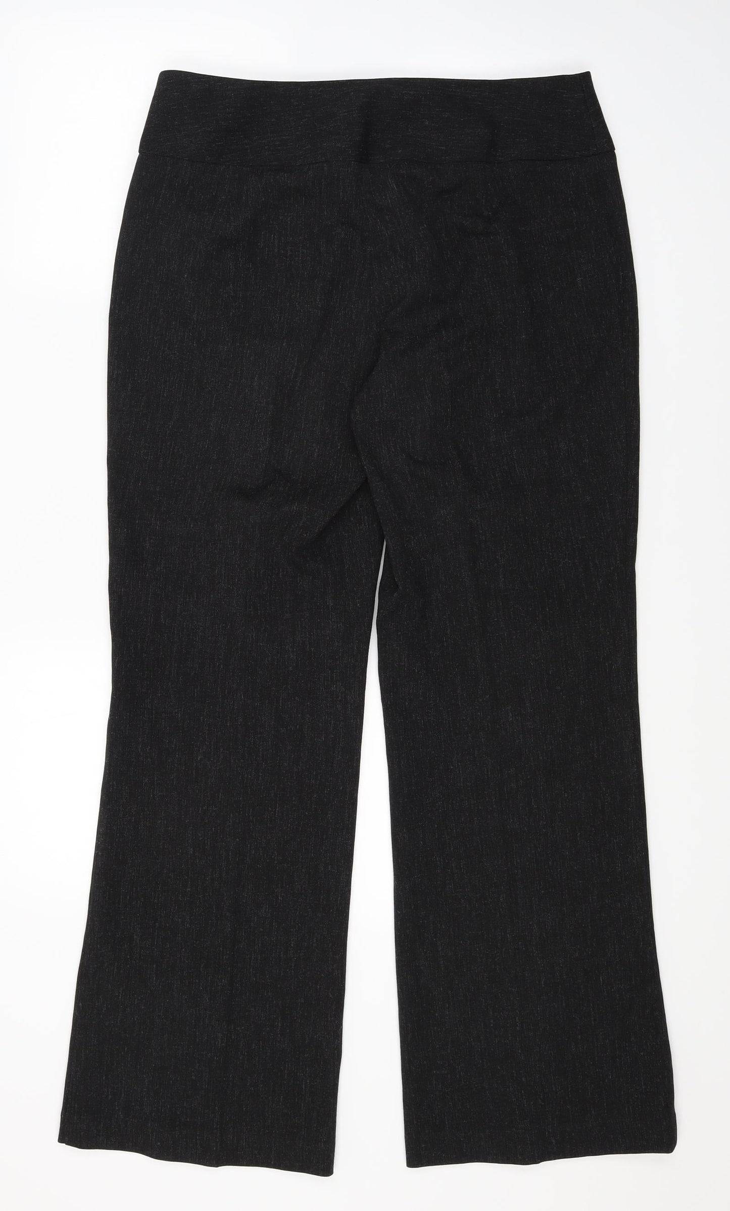 Womens UK Size 12 Marks and Spencer Regular Fit  Grey Trousers