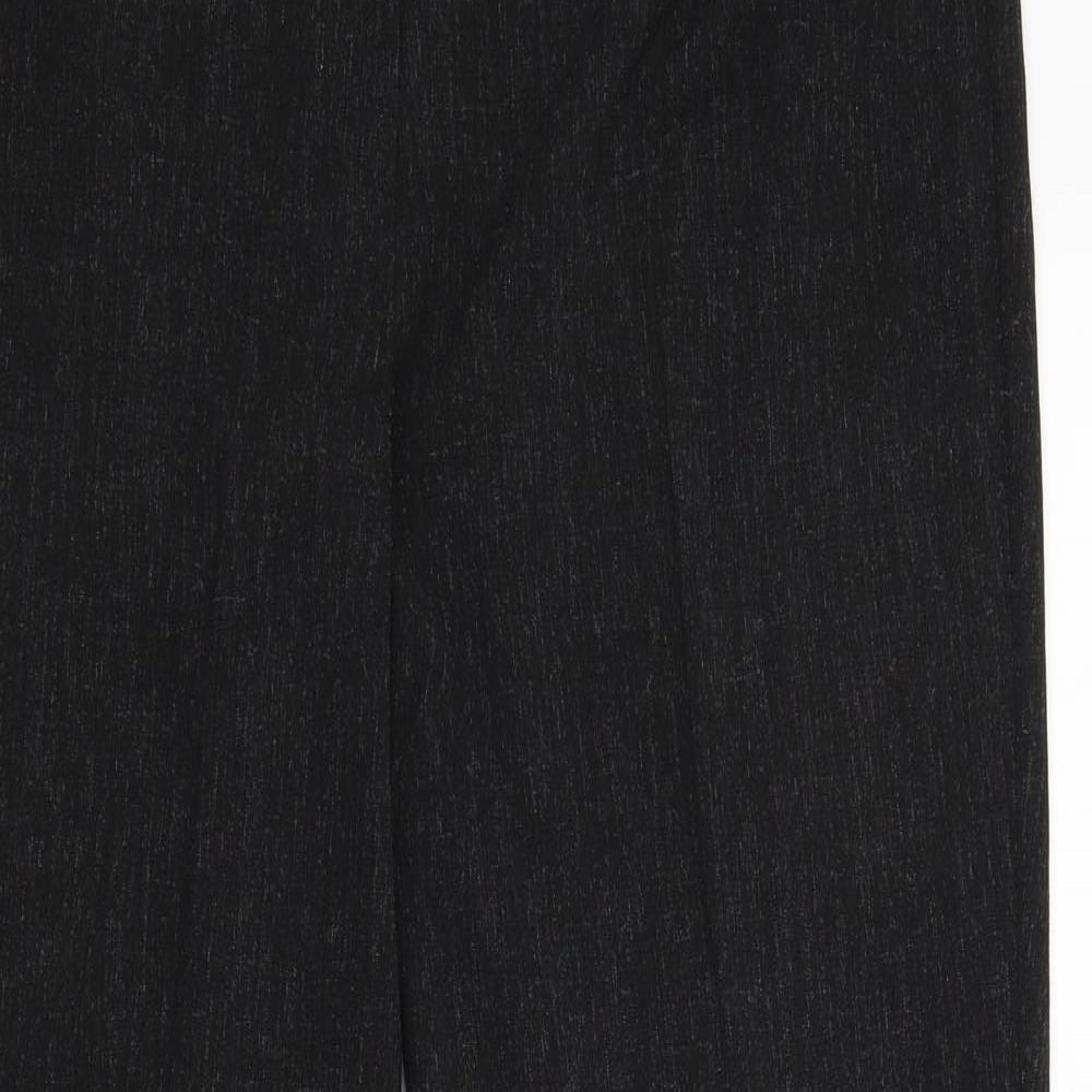 Womens UK Size 12 Marks and Spencer Regular Fit  Grey Trousers