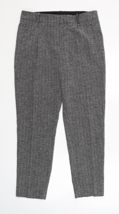 TU Womens Grey   Trousers  Size 12 L28 in