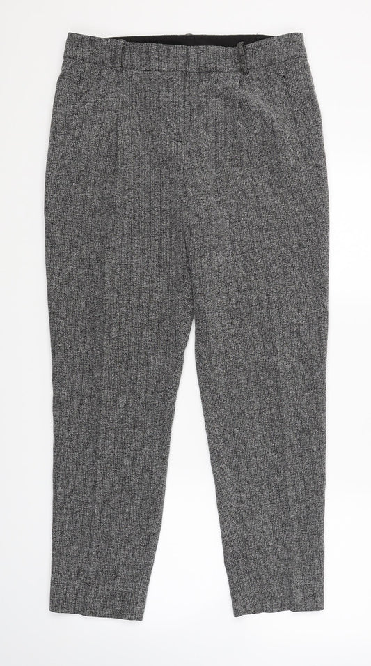 TU Womens Grey   Trousers  Size 12 L28 in