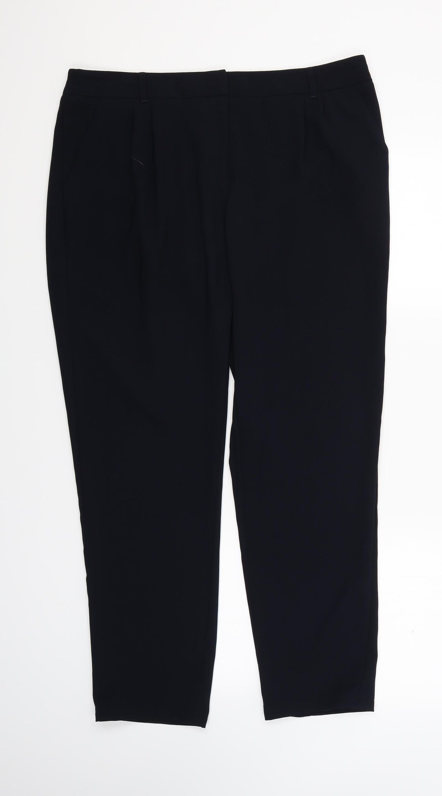 Womens UK Size 14 NEXT Regular Fit  Blue Trousers