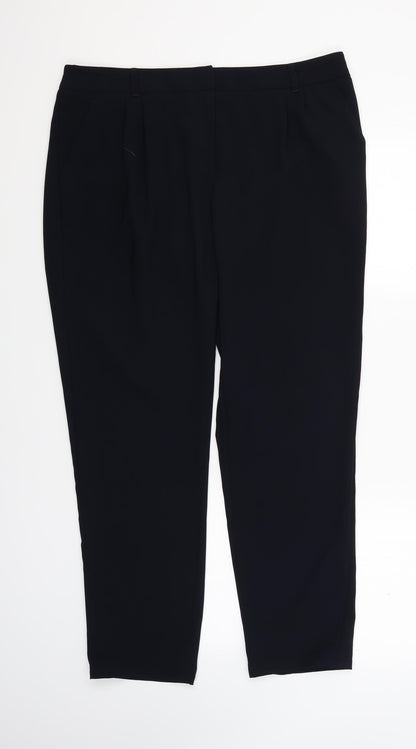Womens UK Size 14 NEXT Regular Fit  Blue Trousers