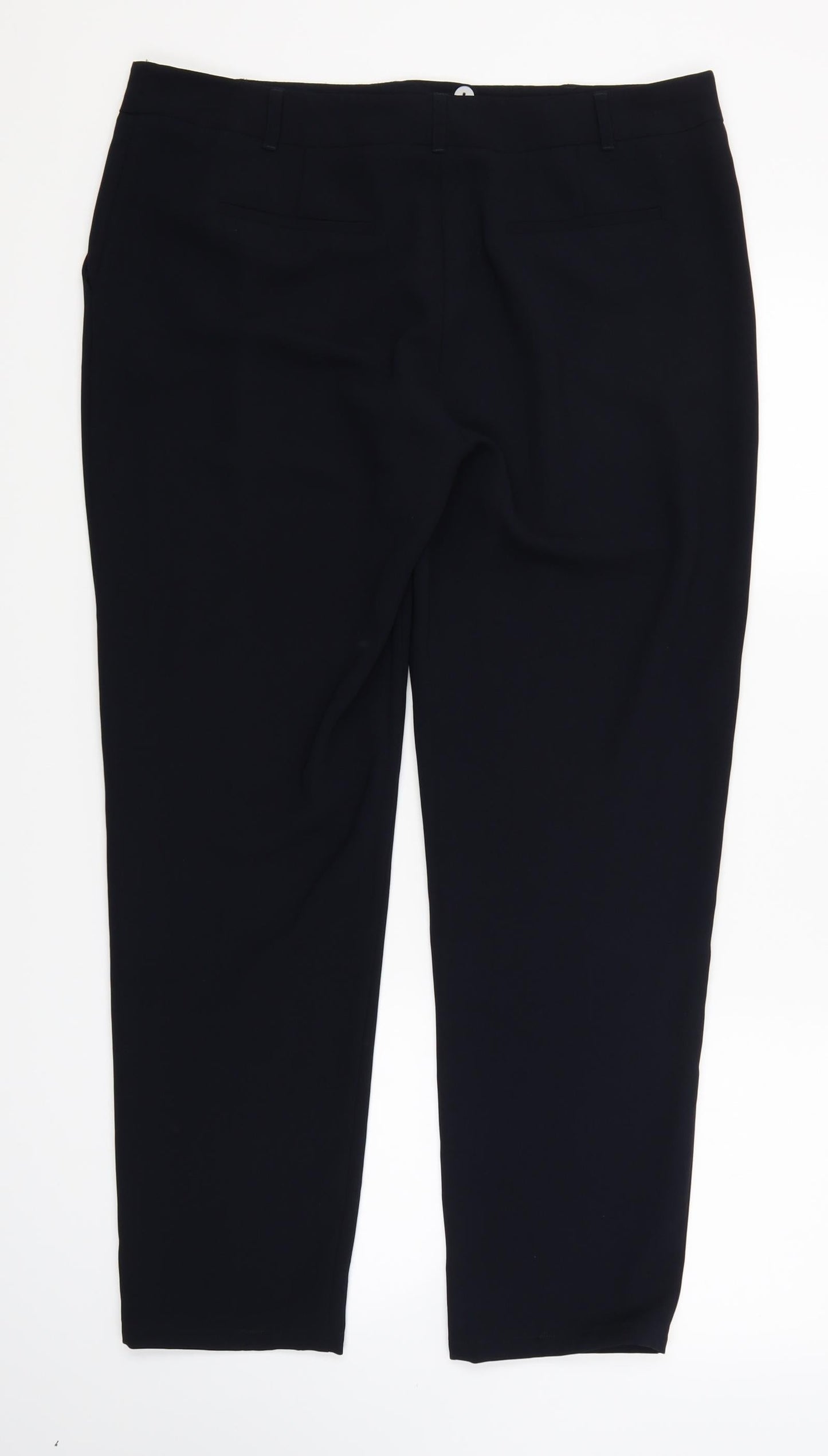 Womens UK Size 14 NEXT Regular Fit  Blue Trousers