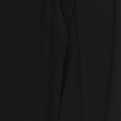 Womens UK Size 12 Papaya Regular Fit  Black Trousers